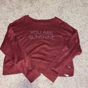 you are sunshine long sleeve shirt
